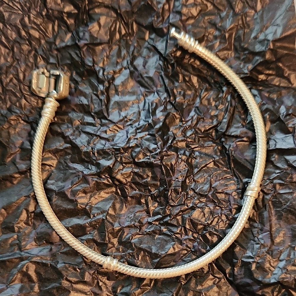 Pandora Silver Classic Bangle Bracelet - Picture 4 of 5